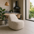 Puff Poltroninha Linho Bege - comprar online