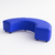 Puff Meia Lua Grande 140 cm - Couro Sintético Azul Royal - comprar online