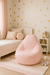 Puff Fofão Couro Sintético - Rosa Bebe na internet
