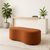 Puff Orgânico Decorativo- Suede Terra na internet