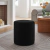 Puff Redondo 35 cm - Linho Preto - loja online