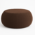 Puff Dubai - 60 cm - Couro Sintético Corano Marrom - comprar online