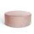 Puff Redondo Grande 60 cm - Suede Rose - comprar online