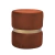 Puff Redondo Gold Suede - Terra - comprar online