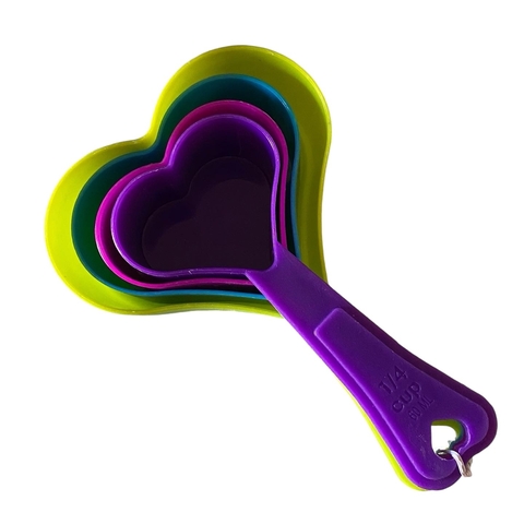 Jogo de 4 medidores coração