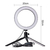 Ring Light Completo Iluminador Portátil 8 Polegadas + Tripé - comprar online