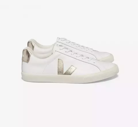 TÊNIS VEJA ESPLAR LEATHER WHITE PLATINE - comprar online