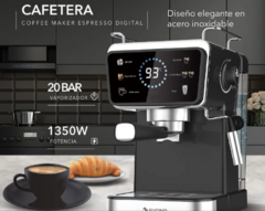 Cafetera de diseño Coffee Maker SUONO - Expreso y capsulas - TiendaJubilo SA