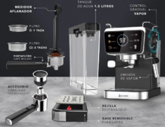 Cafetera de diseño Coffee Maker SUONO - Expreso y capsulas en internet