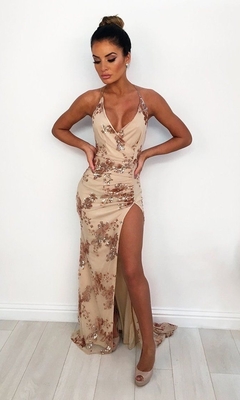 Vestido Gold - Donatella