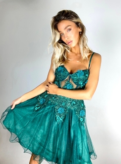 Conjunto Fantasy (INCLUYE VESTIDO CORTO Y FALDA LARGA PARA SUPERPONER) - comprar online