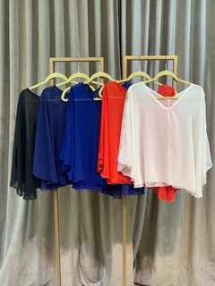 Capa Tipo Poncho Gasa - comprar online