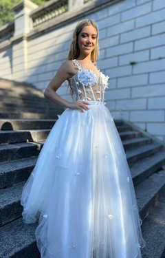 Conjunto Butterfly (INCLUYE VESTIDO CORTO Y FALDA LARGA PARA SUPERPONER) - comprar online