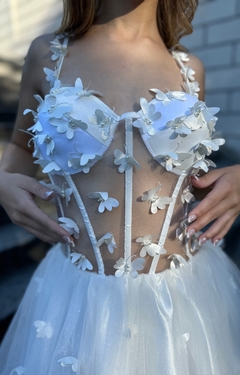 Conjunto Butterfly (INCLUYE VESTIDO CORTO Y FALDA LARGA PARA SUPERPONER) en internet