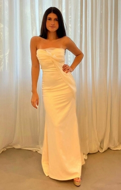 Vestido Strapless Novia