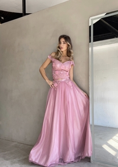 Conjunto Kansas 3 Piezas (INCLUYE CORSET, FALDA CORTA Y FALDA LARGA) - Donatella