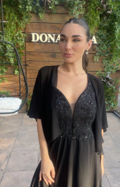 Vestido Taylor con Mangas de Gasa