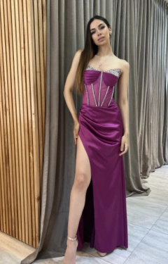 Vestido Belu Strapless