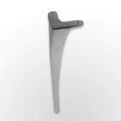 Imagen de PATA DE ALUMINIO CROMADA