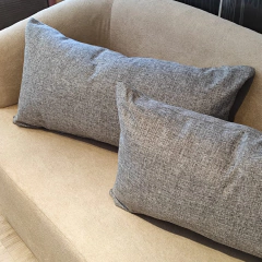 SET X 3 ALMOHADONES LINO 80 x 40 CM - PROMO STOCK