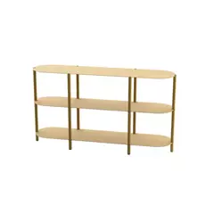 RACK DE TV HIERRO - LINEA CURVE - - Vuillt Home