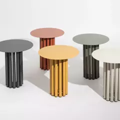 Imagen de MESA AUXILIAR BASTONES HIERRO - LINEA CURVE -