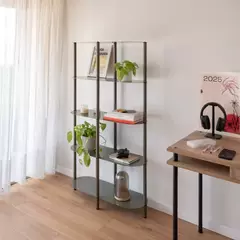 BIBLIOTECA HIERRO - LINEA CURVE - - comprar online