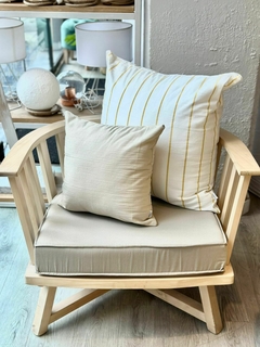 ALMOHADON DE ASIENTO SILLON GERVASONI - TUSOR BEIGE PROMO en internet