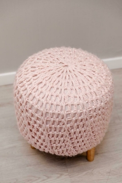 PUFF CON FUNDA CROCHET -PROMO STOCK- - comprar online