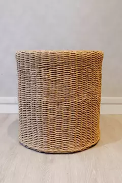 PUFF CILINDRICO KRAFT -ENTREGA INMEDIATA- - comprar online