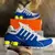 NIKE SHOX NZ 4 MOLAS AZUL VERDE NEON