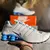 NIKE SHOX NZ BRANCO AZUL BEBE