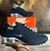 NIKE SHOX 4 MOLAS AZUL E PRATA
