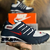 NIKE SHOX 4 MOLAS AZUL E VERMELHO