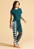 Pijama feminino longo em microfibra - Recco - 17768 na internet