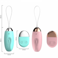 VIBRADOR BULLET COM CONTROLE SEM FIO 10 MODOS DE VIBRAÇÕES RECARREGÁVEL - BW038 - loja online