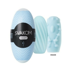 EGG MASTURBADOR HEDY SVAKOM - AZUL