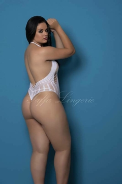 BODY BRANCO DE RENDA - YAFFA - Y1060W - loja online
