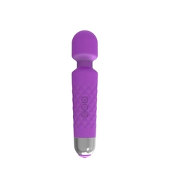 VIBRADOR MASSAGEADOR CORPORAL E ÍNTIMO RECARREGÁVEL, CABEÇA FLEXÍVEL E 20 MODOS DE VIBRAÇÕES - VARINHA MÁGICA - AV004 - Nathy Elegance Boutique Sensual