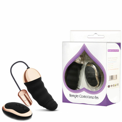 VIBRADOR BULLET CÁPSULA TEXTURIZADA COM 10 MODOS DE VIBRAÇÃO CONTROLE SEM FIO RECARREGÁVEL - 1915 - comprar online