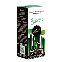 GEL COMESTÍVEL ICE SORVETE DE MENTA 35ml - L301 na internet