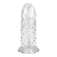 CAPA PENIANA COM NÓDULOS MASSAGEADORAS - BRAVE MAN - 026203 - Nathy Elegance Boutique Sensual
