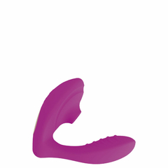 VIBRADOR CLITORIANO RECARREGÁVEL COM ONDAS DE PRESSÃO E PENETRADOR PONTO G COM 10 MODOS DE VIBRAÇÕES - 1855 - comprar online