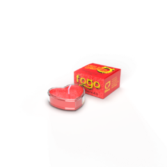 VELA PARA MASSAGEM COM GLITTER BEIJÁVEL DE MORANGO - 6006