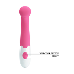 VIBRADOR PONTO G COM PONTA ACHATADA E 30 MODOS DE VIBRAÇÕES - PRETTY LOVE CHARLES - comprar online