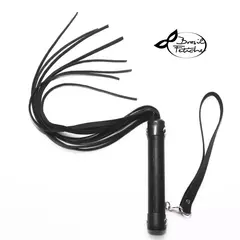 CHICOTE LUXO 40CM PRETO - CTP58