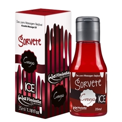 GEL COMESTÍVEL ICE SORVETE DE CEREJA 35ml - L302