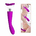 VIBRADOR COM 7 MODOS DE VIBRAÇÕES E COM BOMBA CLITORIANA COM 7 MODOS DE SUCÇÃO RECARREGÁVEL - ALON - 7396 - comprar online