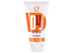 LUBRIFICANTE ÍNTIMO D4 BEIJÁVEL HOT 60g - 4001