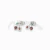 Aros plateados LAR02 - comprar online
